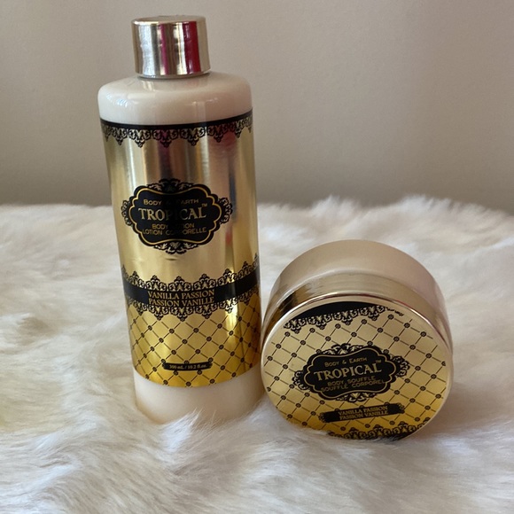 Body & Earth Tropical body lotion and body soufflé duo - Picture 2 of 2